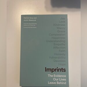 Imprints Book - The Evidence Our Lives Leave Behind